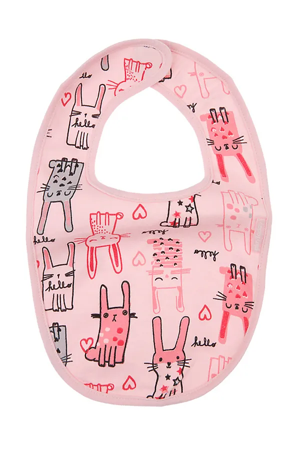 Нагрудник 2 шт. PLAYTODAY, розовый - фото 2