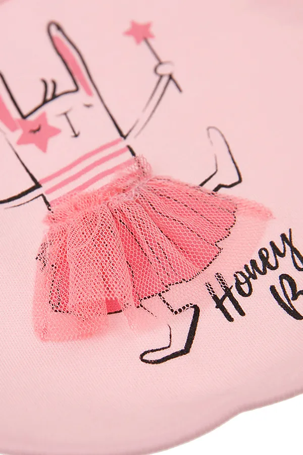 Нагрудник 2 шт. PLAYTODAY, розовый - фото 2