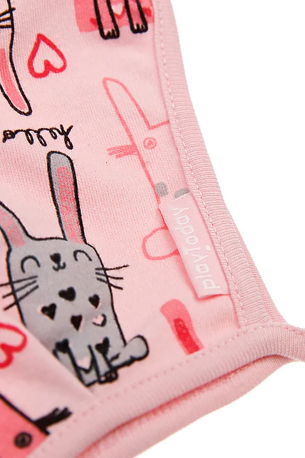 Чепчик 2 шт. PLAYTODAY, розовый - фото 2