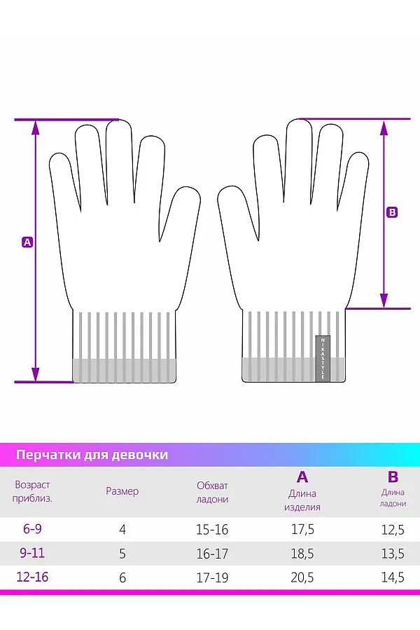 Перчатки 15з15821 фуксия NIKASTYLE, фуксия - фото 2