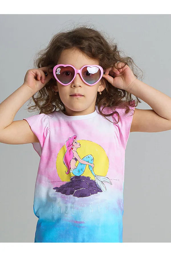 Очки PLAYTODAY, светло-розовый, светло-зелёный - фото 2