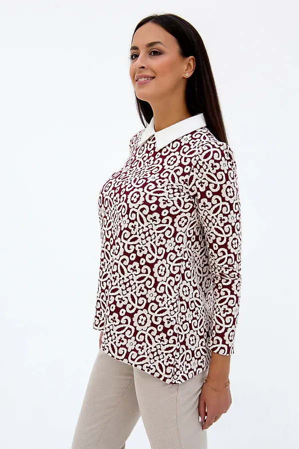 Туника RAPOSA, бордовый - фото 2