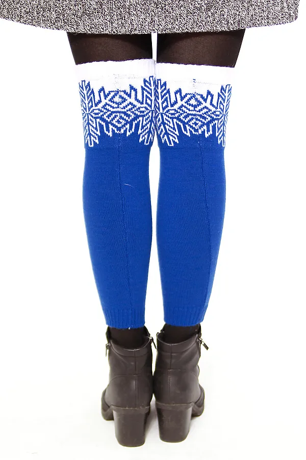 Гетры VAY, электрик/белый - фото 2