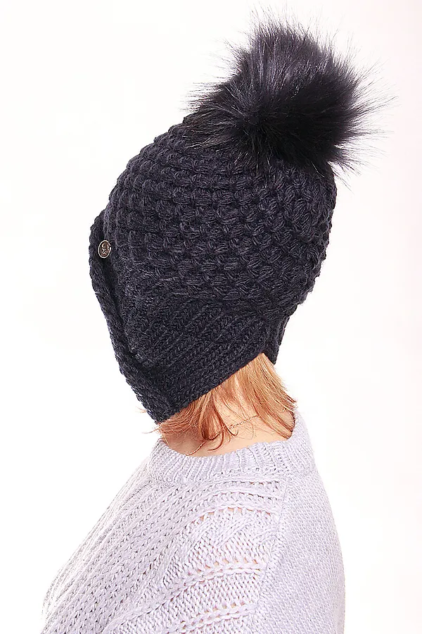 Шапка VAY, т.синий - фото 2