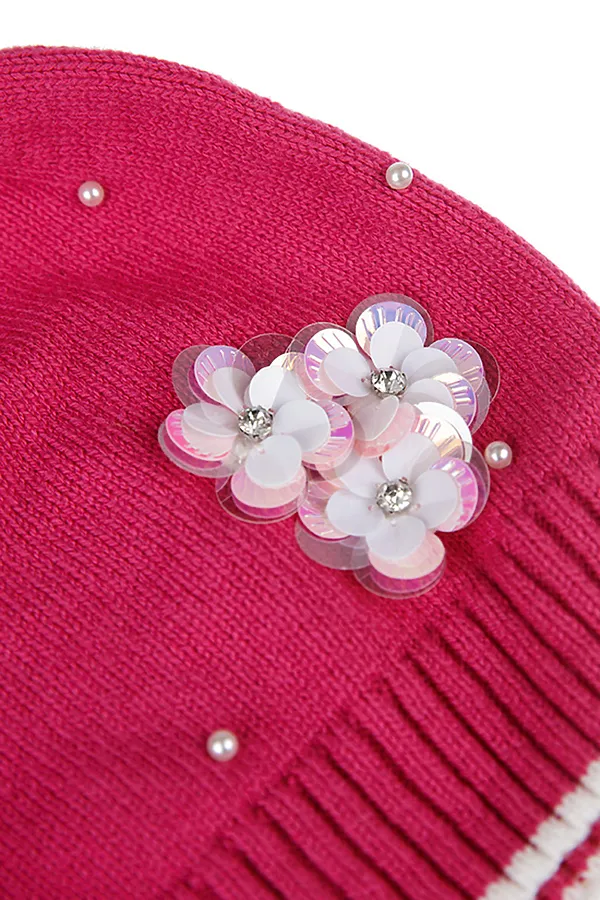 Шапка PLAYTODAY, фуксия - фото 2