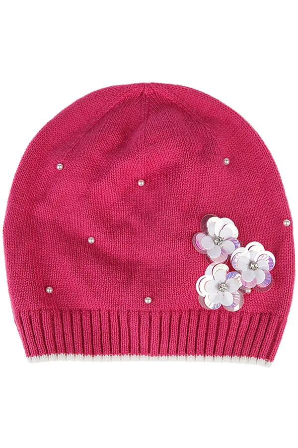 Шапка PLAYTODAY, фуксия - фото 2