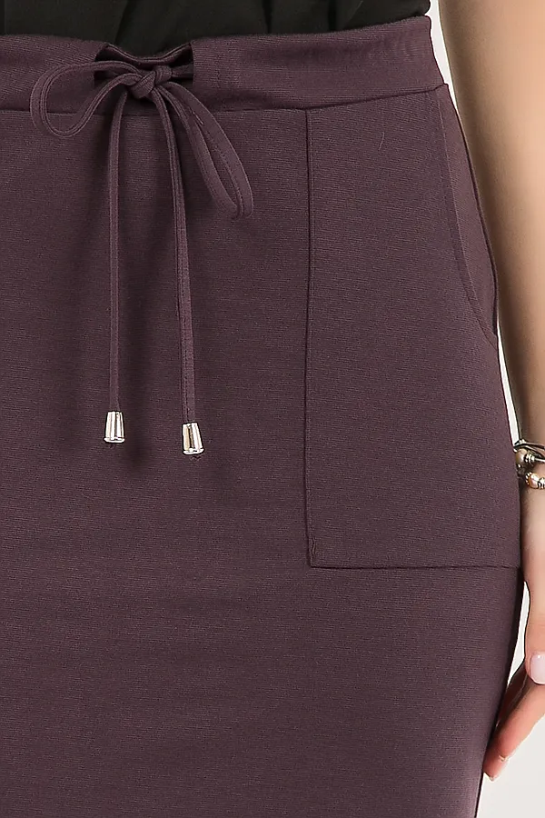 Юбка BELLOVERA, дымчато-лиловый - фото 2