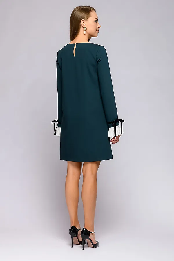 Платье 1001 DRESS, изумрудный - фото 2