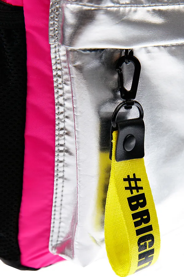 Рюкзак PLAYTODAY, черный, серебристый металлик - фото 2