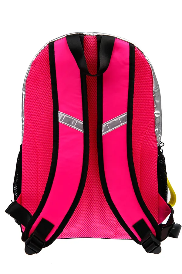 Рюкзак PLAYTODAY, черный, серебристый металлик - фото 2