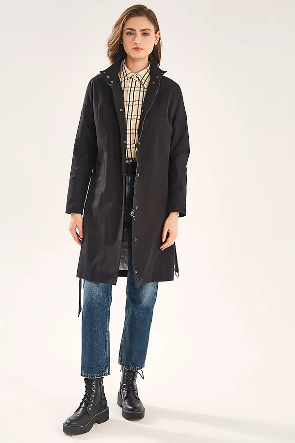 Плащ HOOPS, черный - фото 2