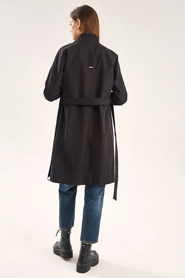 Плащ HOOPS, черный - фото 2