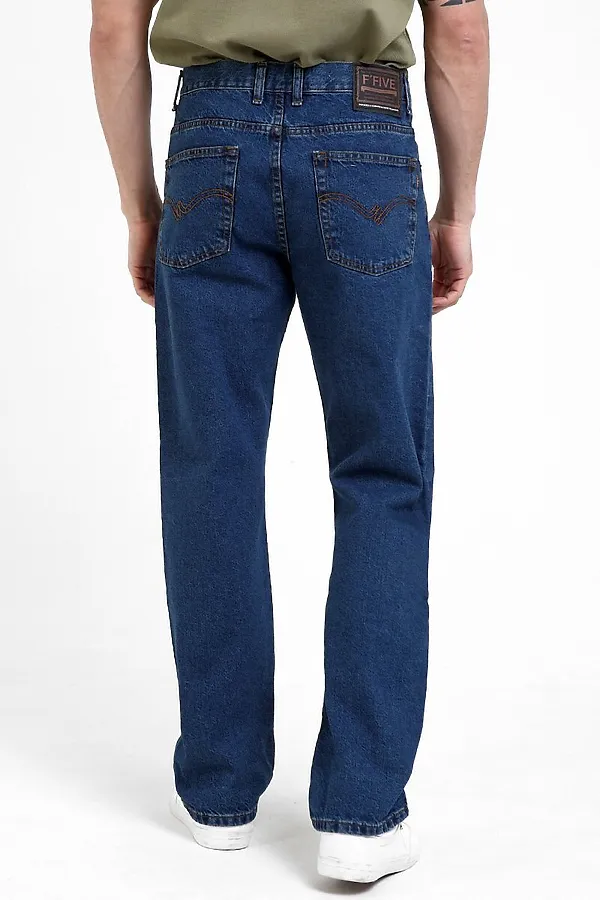 Джинсы F5, стирка темная - фото 2