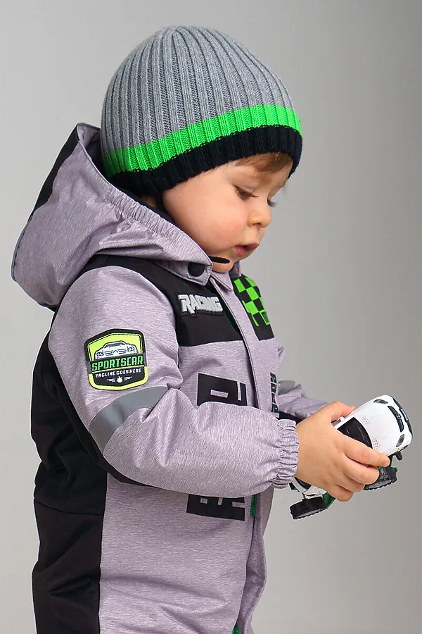 Шапка PLAYTODAY, серый - фото 2