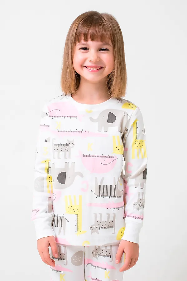 Пижама CROCKID, белый - фото 2