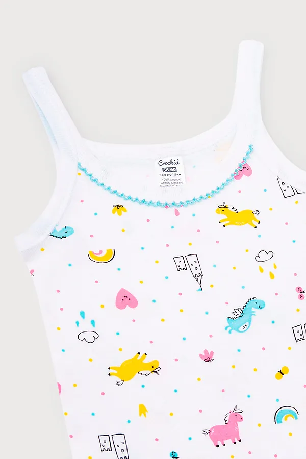 Майка CROCKID, белый - фото 2