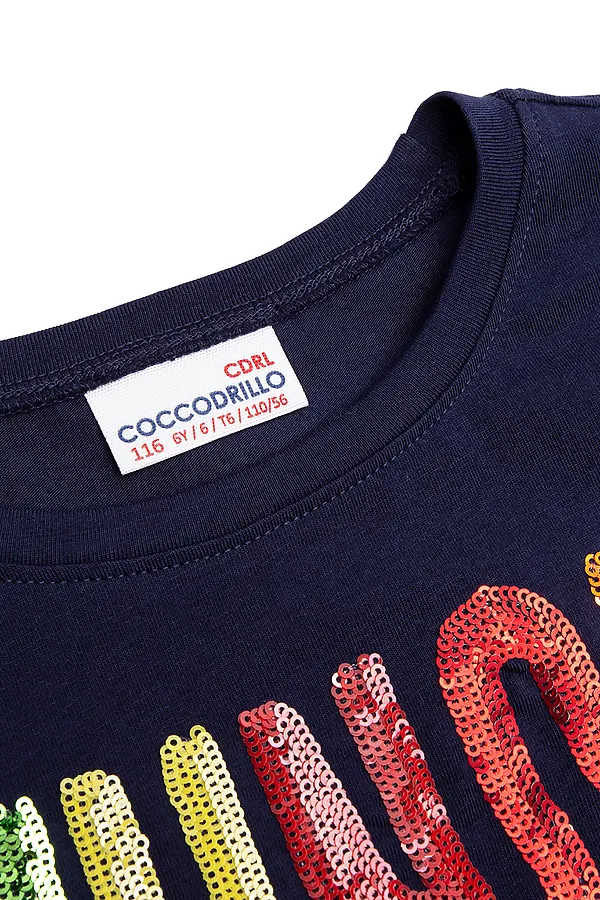 Футболка COCCODRILLO, синий - фото 2