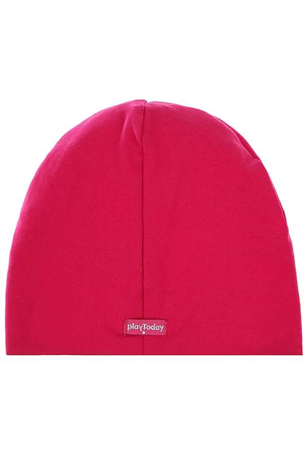 Комплект (Шапка+Снуд) PLAYTODAY, фуксия - фото 2