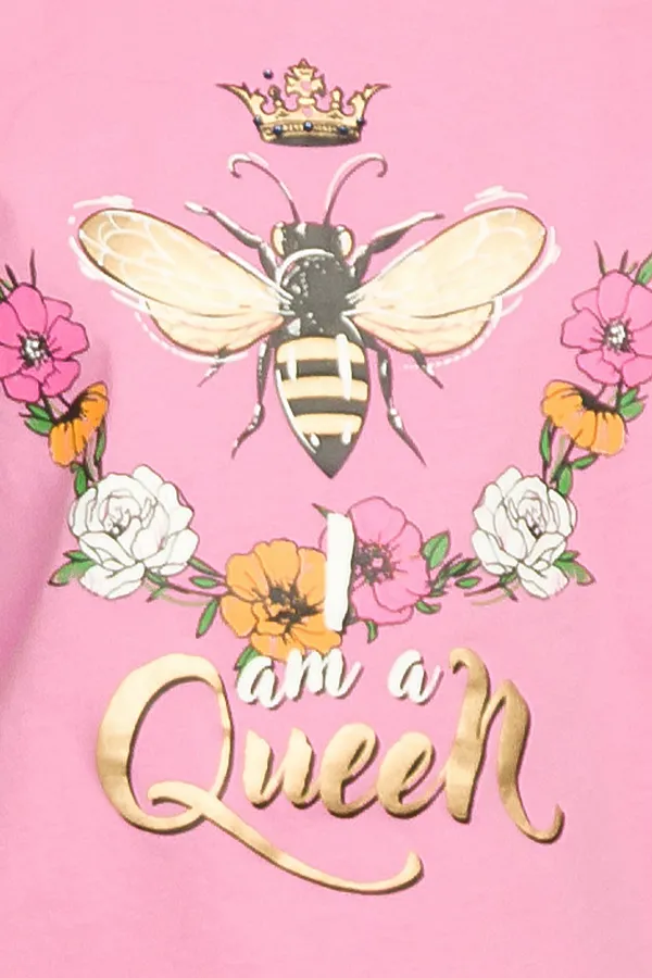 Комплект(Футболка+Юбка) PELICAN, розовый - фото 2