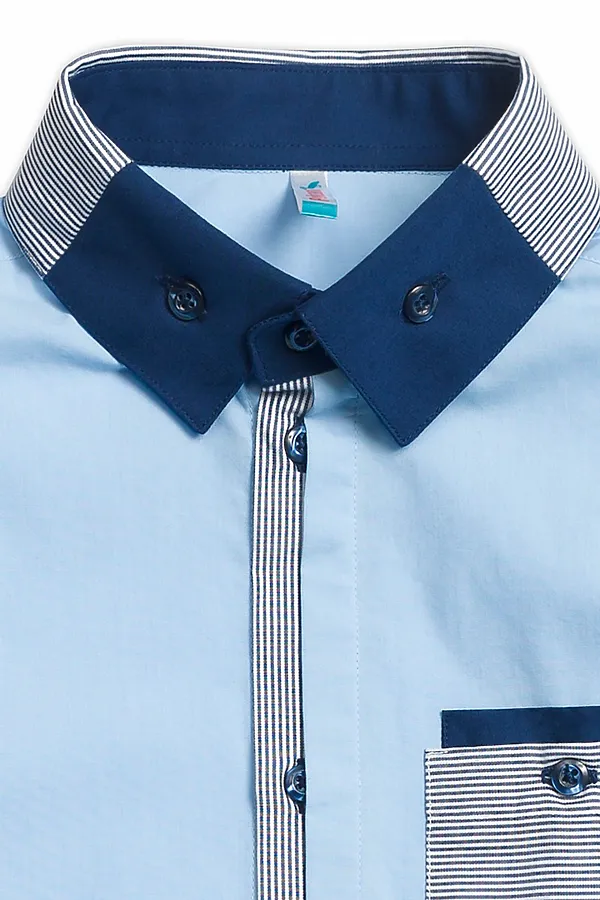 Рубашка PELICAN, голубой - фото 2