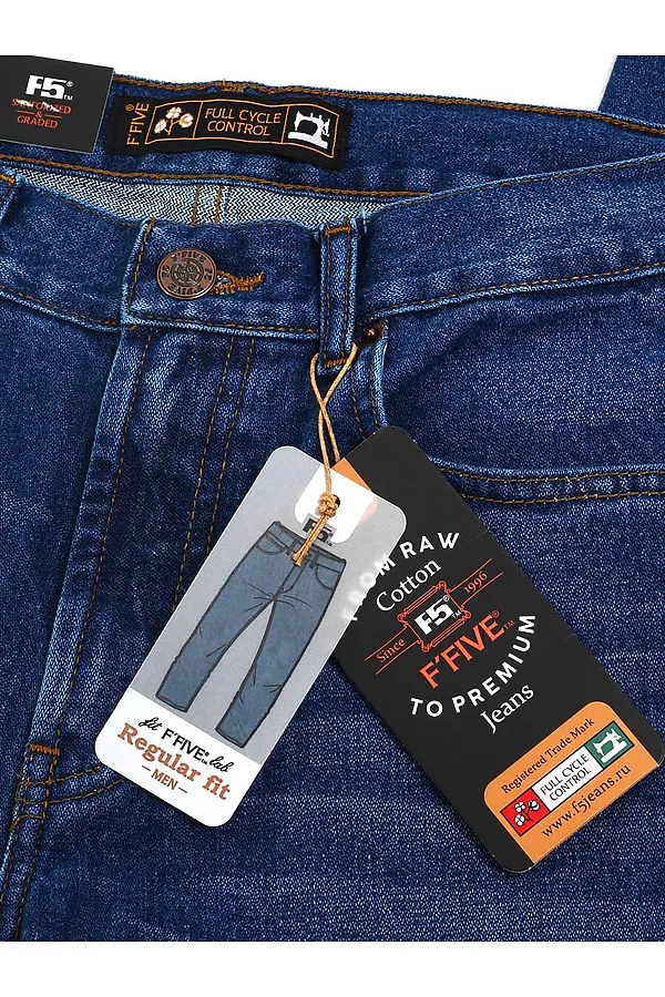 Джинсы F5, стирка средняя - фото 2