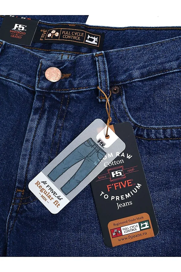 Джинсы F5, стирка средняя - фото 2