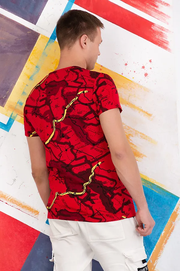 Футболка 11111 НАТАЛИ, красный - фото 2