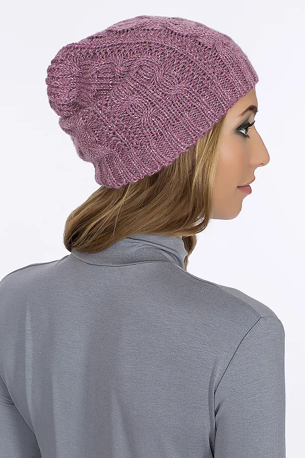 Шапка VAY, сиреневый - фото 2