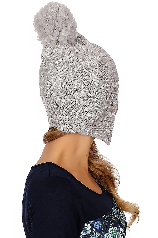 Шапка VAY, светло-серый - фото 2