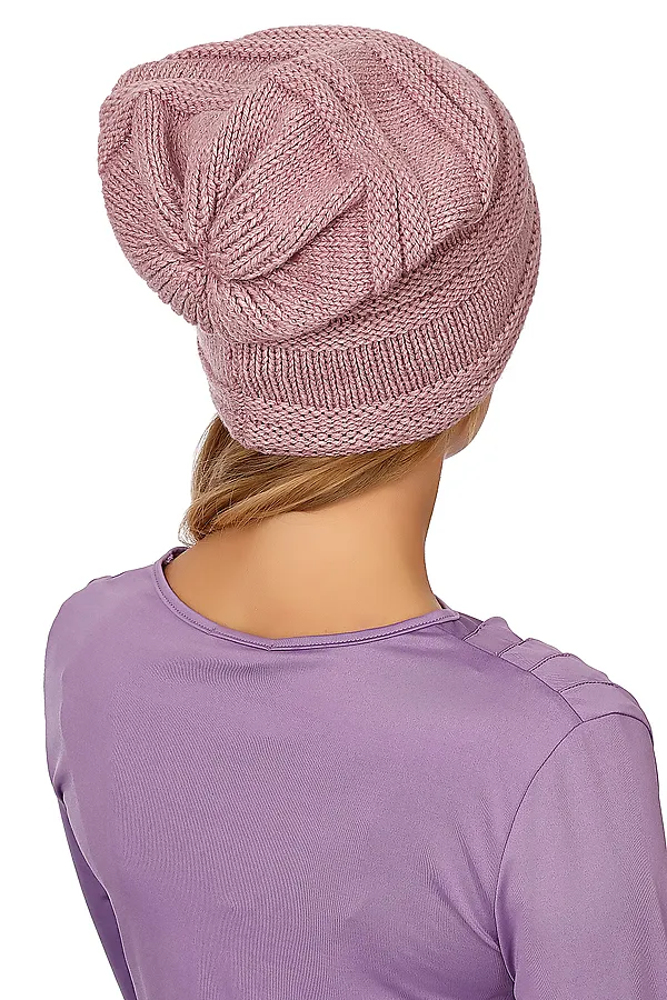 Шапка VAY, светло-розовый - фото 2