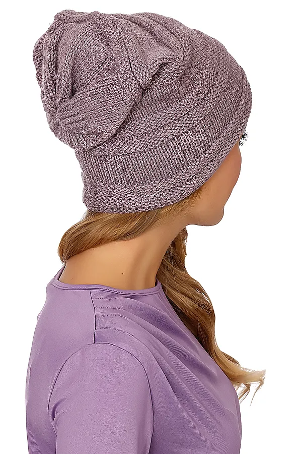 Шапка VAY, сиреневый - фото 2