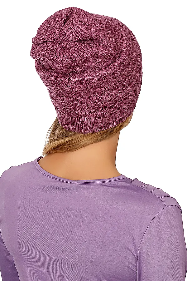 Шапка VAY, малиновый - фото 2