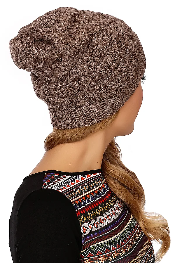 Шапка VAY, серо-бежевый - фото 2