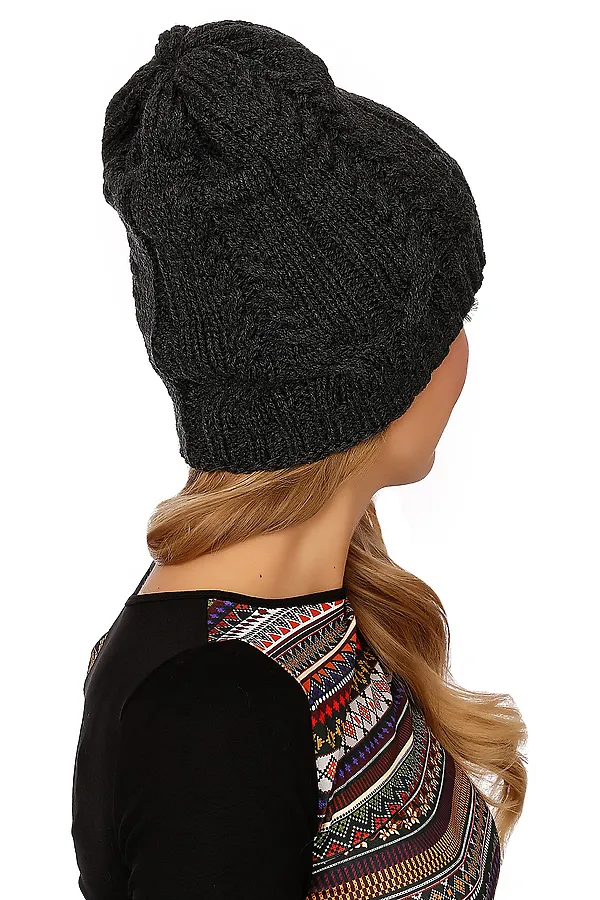 Шапка VAY, антрацит - фото 2