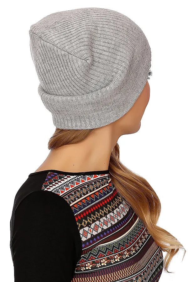 Шапка VAY, светло-серый - фото 2