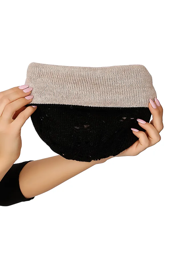 Шапка VAY, черный - фото 2