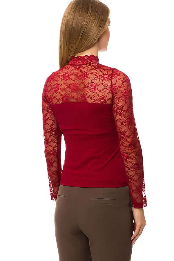 Водолазка BON-AR, бордовый - фото 2