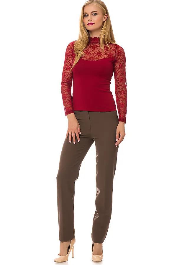 Водолазка BON-AR, бордовый - фото 2