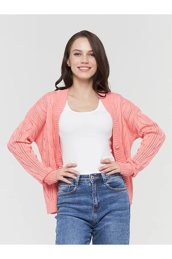 Жакет VAY, розовый персик - фото 2