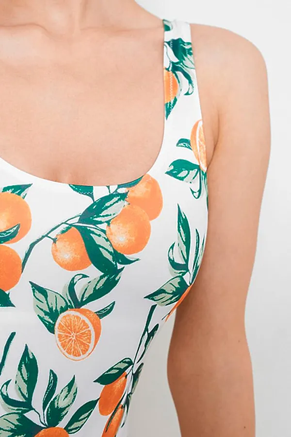 Купальник MARK FORMELLE, апельсины на молочном - фото 2