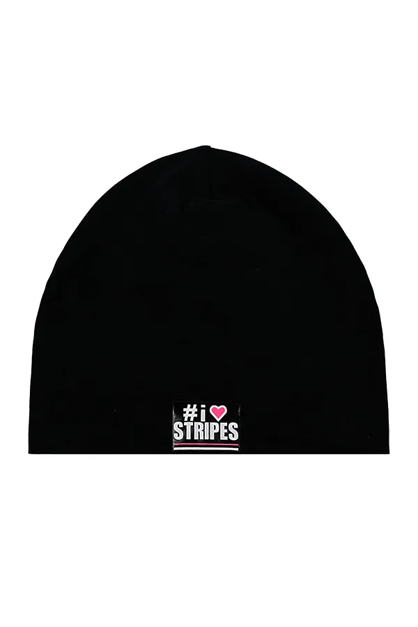 Шапка 2 шт. PLAYTODAY, фуксия, черный - фото 2