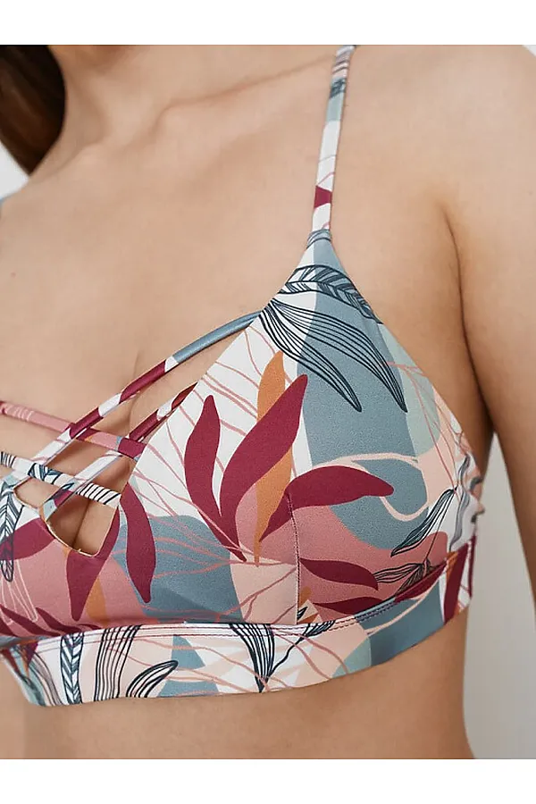 Бюстгалтер купальный MARK FORMELLE, цветочный узор - фото 2