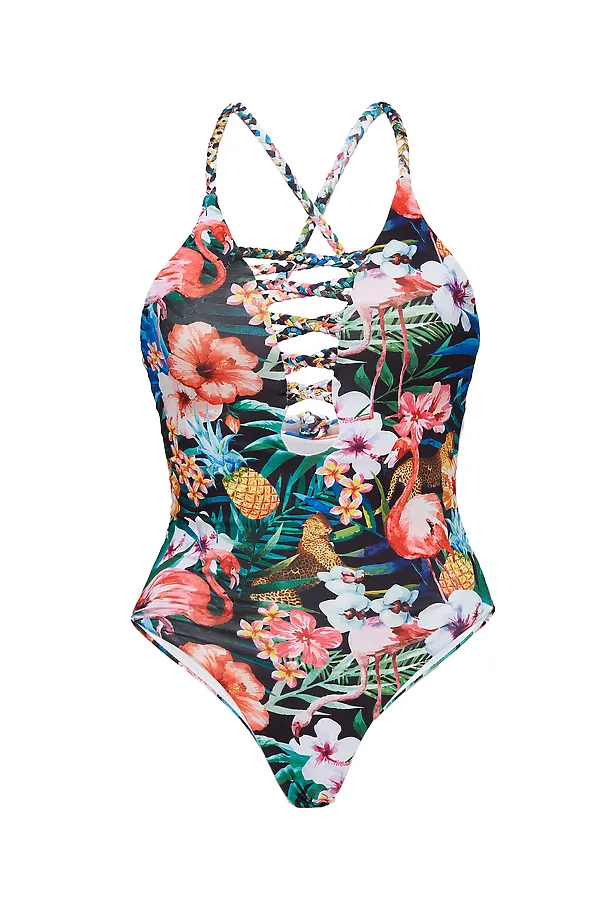 Купальник "Летняя магия" Nothing But Love, зеленый, желтый, синий - фото 2