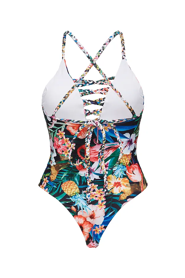 Купальник "Летняя магия" Nothing But Love, зеленый, желтый, синий - фото 2