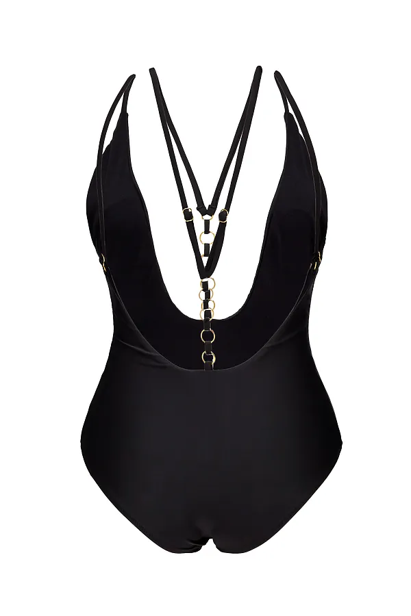 Купальник "Летний отпуск" Nothing But Love, золотистый, черный - фото 2