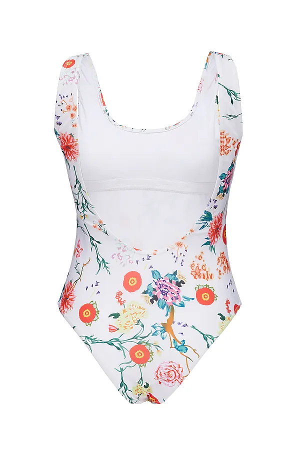 Купальник "Летняя сказка" Nothing But Love, белый, красный, зеленый - фото 2