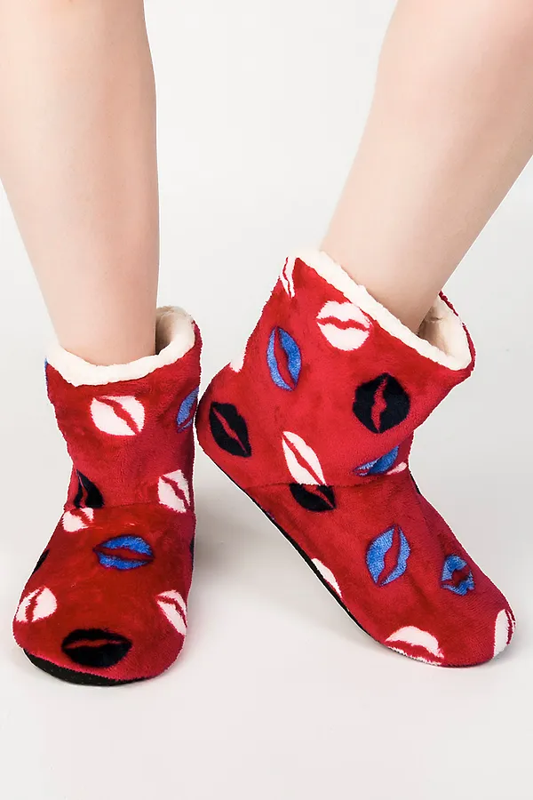 Сапожки комнатные AMORET, фуксия - фото 2