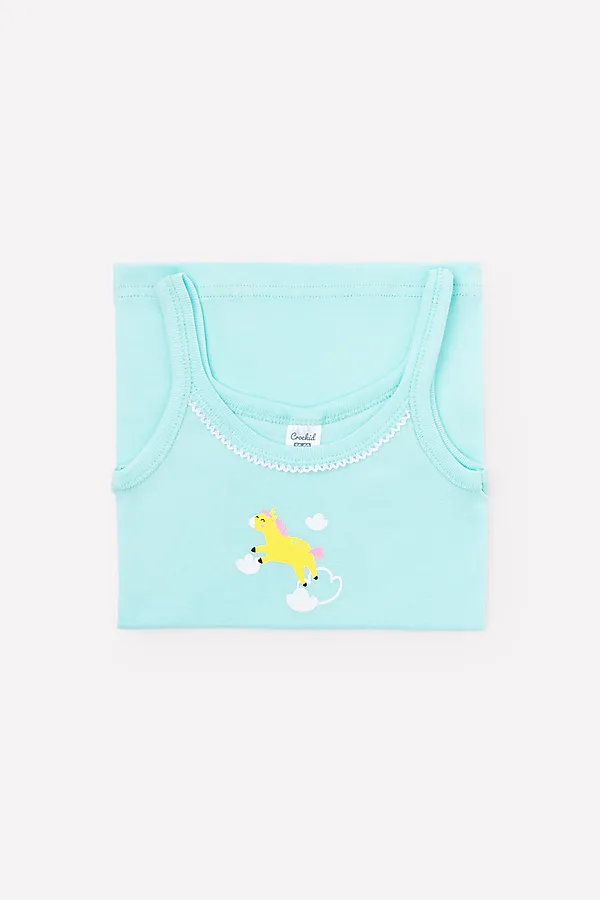 Майка CROCKID, минт - фото 2