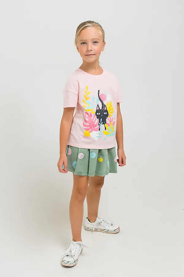 Футболка CROCKID, светло-розовый - фото 2