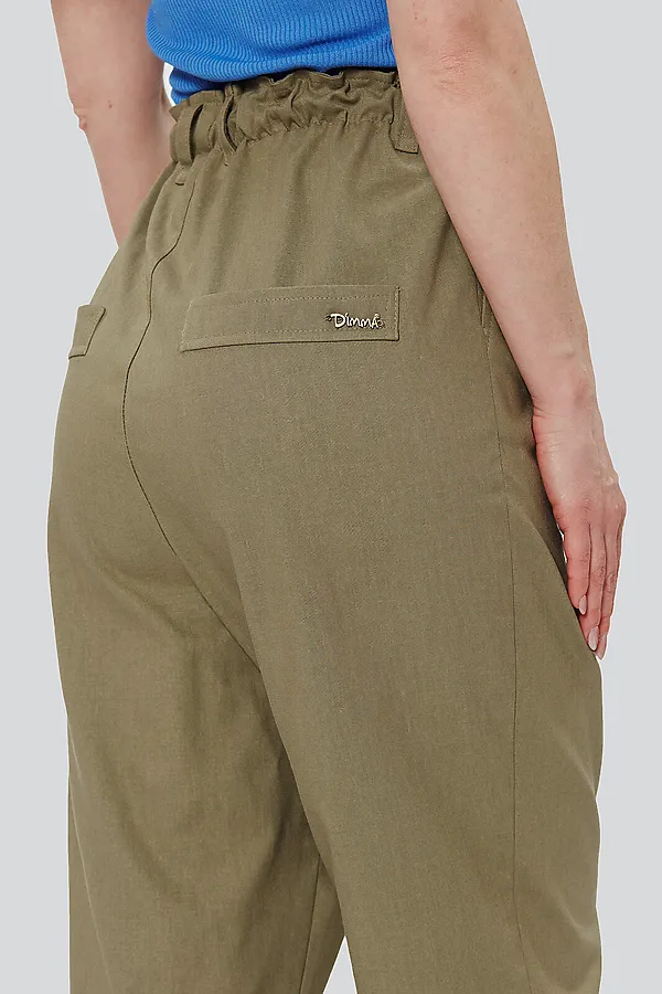 Брюки DIMMA, хаки светлый - фото 2